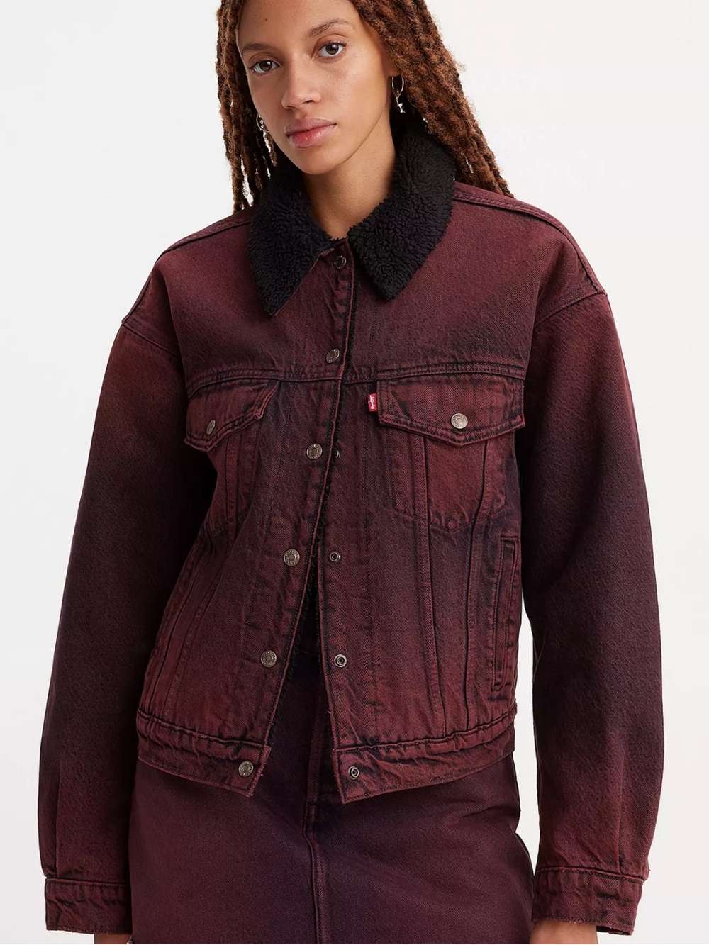 Levi's Premium 90S SHERPA TRUCKER JACKET Size XL